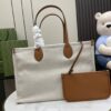 Replica Gucci Medium Canvas Print Tote Bag 772176