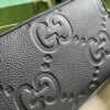 Replica Gucci Jumbo GG Toiletry Case In Black Leather 766957