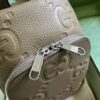 Replica Gucci Jumbo GG Leather Crossbody Belt Bag 766937