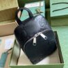 Replica Gucci Jumbo GG Leather Crossbody Belt Bag 766937