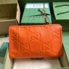 Replica Gucci Jumbo Gg Leather Pouch 739490