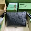 Replica Gucci GG Embossed Medium Messenger Bag 696009