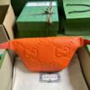 Replica Gucci GG Embossed Leather Belt Bag 658582