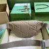 Replica Gucci GG Embossed Leather Belt Bag 658582