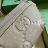 Replica Gucci GG Embossed Leather Belt Bag 658582