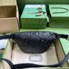 Replica Gucci GG Embossed Leather Belt Bag 658582