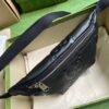 Replica Gucci GG Embossed Leather Belt Bag 658582