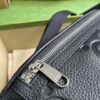 Replica Gucci GG Embossed Leather Belt Bag 658582