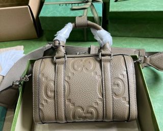 Replica Gucci GG Embossed Mini Duffle Bag 725292