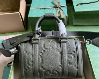 Replica Gucci GG Embossed Mini Duffle Bag 725292