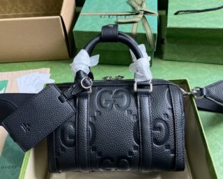 Replica Gucci GG Embossed Mini Duffle Bag 725292