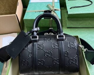 Replica Gucci GG Embossed Mini Duffle Bag 725292