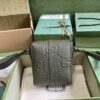 Replica Gucci Jumbo GG Leather Small Messenger Bag 760235