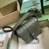 Replica Gucci Jumbo GG Leather Small Messenger Bag 760235