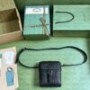 Replica Gucci Jumbo GG Leather Small Messenger Bag 760235