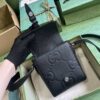 Replica Gucci Jumbo GG Leather Small Messenger Bag 760235