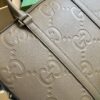 Replica Gucci Jumbo GG Leather Embossed Briefcase 658573