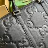 Replica Gucci Jumbo GG Leather Embossed Briefcase 658573