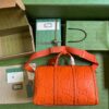 Replica Gucci GG Embossed Leather Duffle Bag 725282