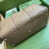 Replica Gucci GG Embossed Leather Duffle Bag 725282