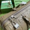 Replica Gucci GG Embossed Leather Duffle Bag 725282