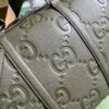 Replica Gucci GG Embossed Leather Duffle Bag 725282