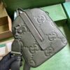 Replica Gucci GG Embossed Leather Duffle Bag 725282