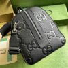 Replica Gucci GG Embossed Leather Duffle Bag 725282