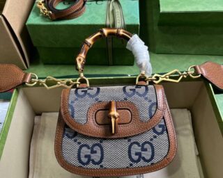 Replica Gucci Bamboo 1947 Mini Top Handle Bag 686864