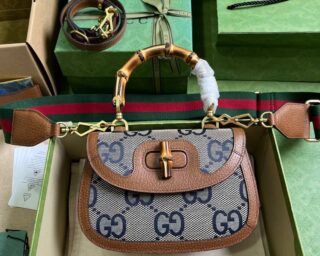 Replica Gucci Bamboo 1947 Small Top Handle Bag 675797