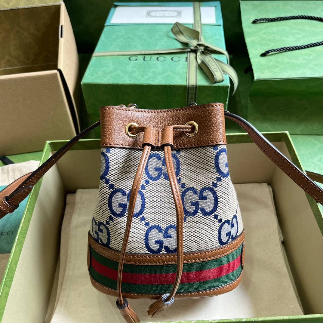 Replica Gucci Ophidia Mini GG Bucket Bag 550620