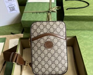 Replica Gucci Interlocking G Sling Backpack Body Bag 696016