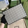 Replica Gucci Canvas Clutch Pouch With Interlocking G 672953