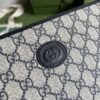 Replica Gucci Canvas Clutch Pouch With Interlocking G 672953