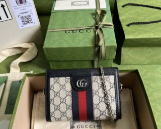 Replica Gucci GG Supreme Ophidia Mini Shoulder Crossbody Bag 602676