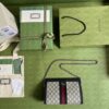 Replica Gucci GG Supreme Ophidia Small Chain-Strap Shoulder Bag 503877