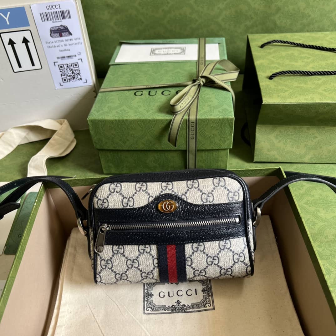 Replica Gucci Gg Supreme Ophidia Crossbody Shoulder Bag 517350