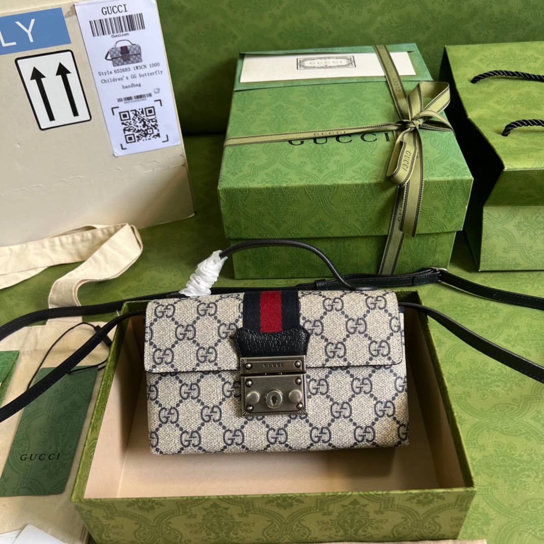 Replica Gucci Padlock Mini Top Handle Shoulder Bag 652683