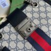 Replica Gucci Gg Supreme Padlock Small Shoulder Bag 498156