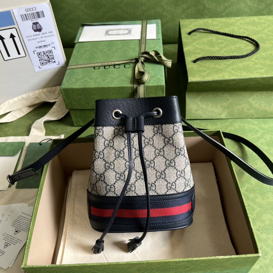 Replica Gucci Ophidia Mini GG Bucket Bag 550620