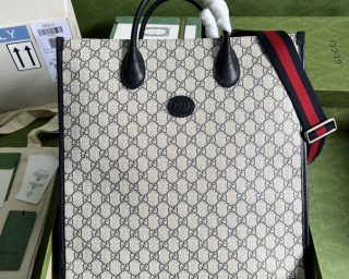 Replica Gucci Medium Tote Bag With Interlocking G 674155