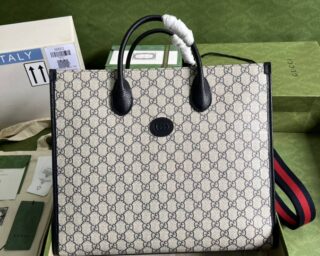 Replica Gucci Medium Tote Bag With Interlocking G 674148