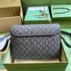 Replica Gucci Ophidia Leather-Trimmed Printed Coated-Canvas Shoulder Bag 724704