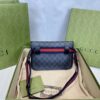 Replica Gucci Gg Supreme Belt Bag Black 598113