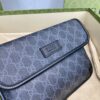 Replica Gucci Gg Supreme Belt Bag Black 598113