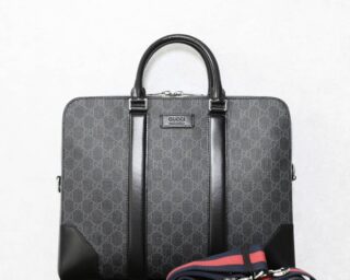 Replica Gucci Mens Canvas Briefcase Business Bag 474135