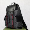 Replica Gucci Gg Supreme Backpack Black 495563