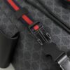 Replica Gucci Gg Supreme Backpack Black 495563