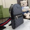 Replica Gucci GG Black Supreme Crossbody Bag 771164