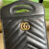 Replica Gucci Gg Marmont Top Handle Mini Handbag 699756